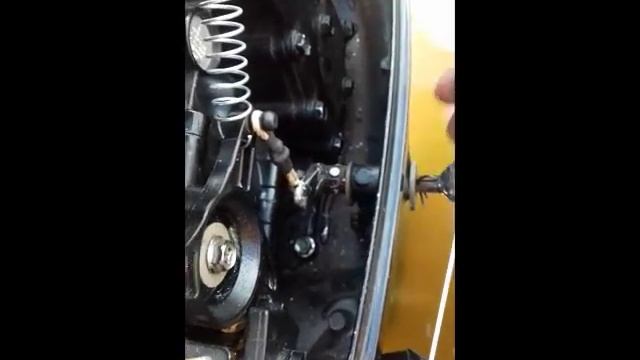 Как подключить дистанционное управление на лодочный мотор Suzuki DT 15 своими руками