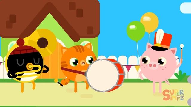 ABC Song Speeding Up (Uppercase) | Super Simple ABCs | Kids Songs