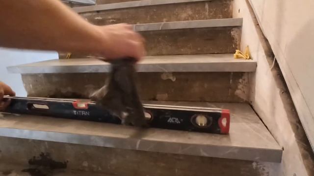 Ступени из керамогранита.