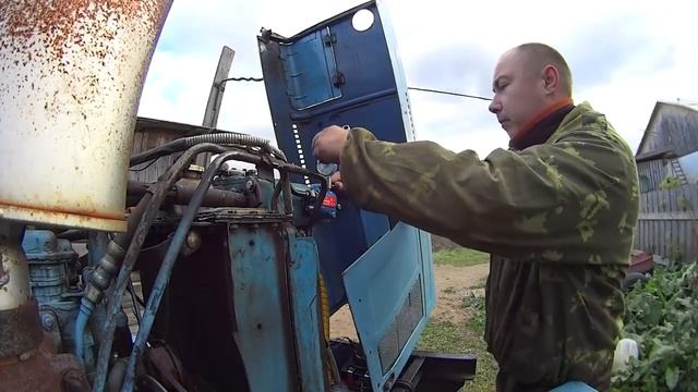 Настроил Предохранительный клапан на рулевой МТЗ 80