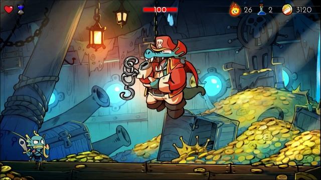 Wonder Boy: The Dragon's Trap - Чудо-мальчик: Ловушка Дракона (PS4, 2017) Полное прохождение HQ 216