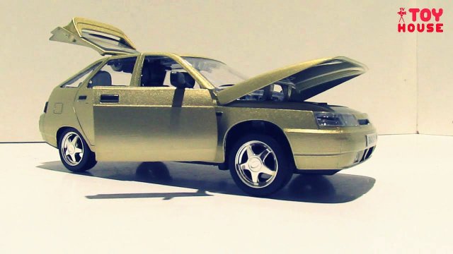 Моделька машины ВАЗ 2112 масштаб 1/24 Автопанорама! Красивая распаковка модели! Про машинки!