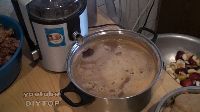 Как приготовить яблочный сок на зиму. Сок из соковыжималки. Сделай сам.