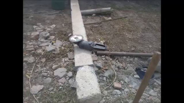 Как отрезать бетонный столб
