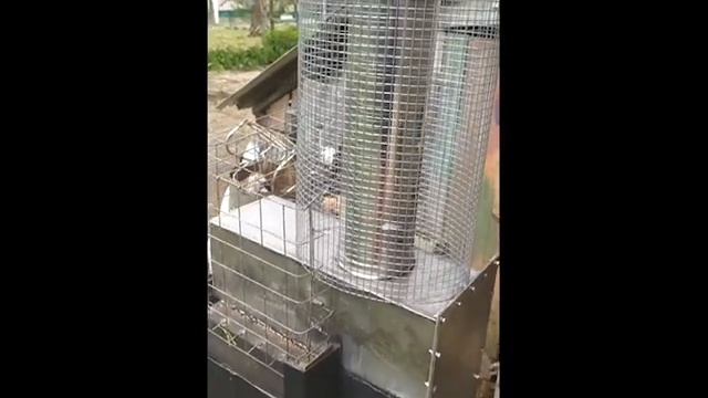 Котел для бани из старого газового котла