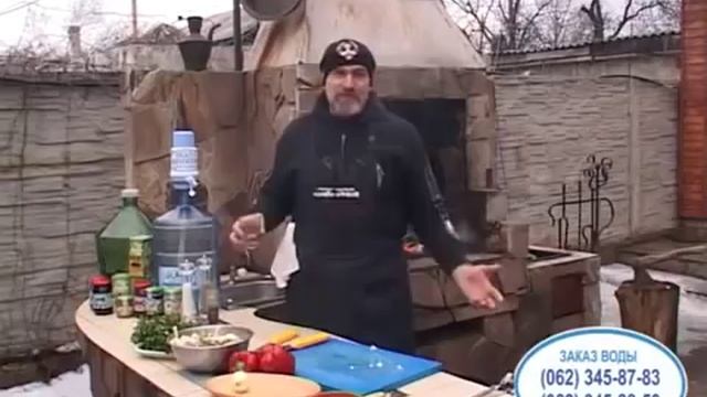 Мужская кухня.  Шашлык с киви!