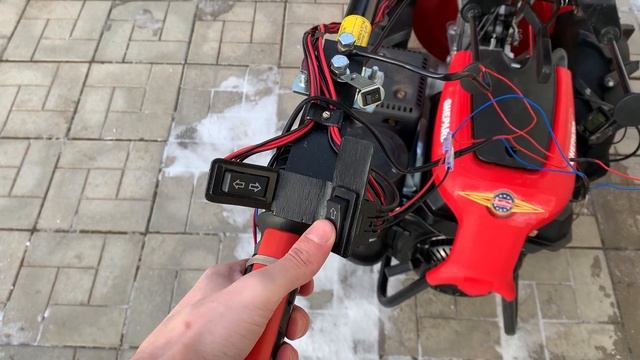 Доработка снегоуборщика. Поворот желоба. Подогрев ручек.