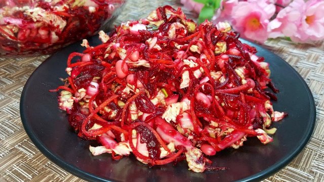 Беру Свёклу и готовлю Очень Вкусный Салат. Без Майонеза! Постный, Легкий и Полезный Салат