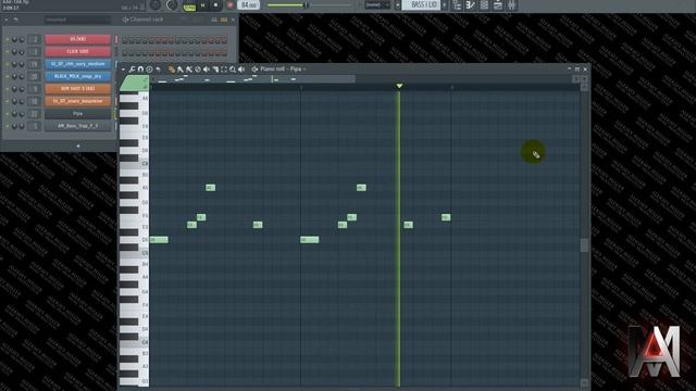 КАК УЗНАТЬ НОТУ И ПИСАТЬ БАС В ТОН тональность FL STUDIO 20