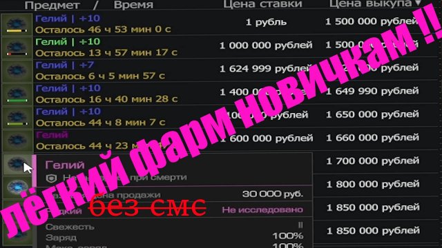 STALCRAFT:X - Фарм денег гайд для новичков