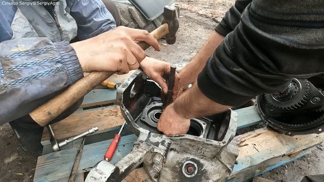 Передній міст балочного типу МТЗ 892.2 , ремонт