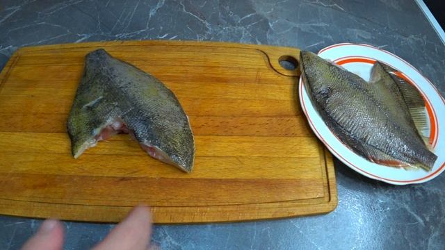 Камбала правильный способ почистить рыбу в домашних условиях перед жаркой .