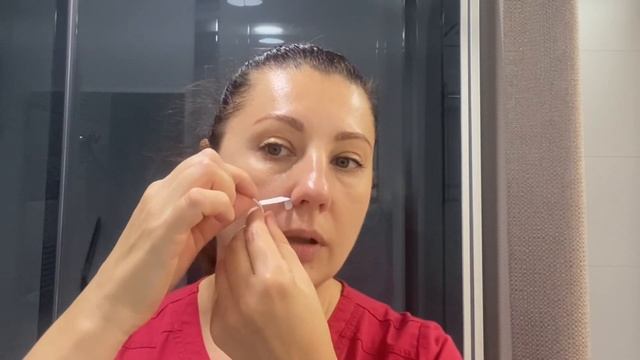 Тейпирование носогубных складок. Метельская Ольга