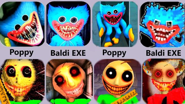 Poppy Playtime VS Baldi - кто лучше