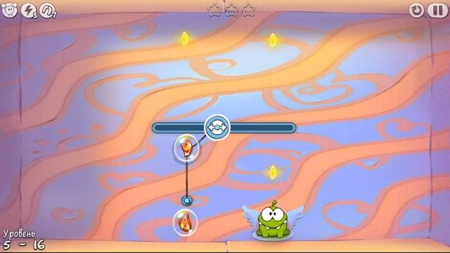 Ам Ням Cut the Rope #5 Коробка Валентинка Прохождение Детское Видео Игровой Мультик