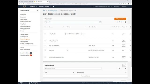 Securing and auditing AWS RDS instances using jSonar