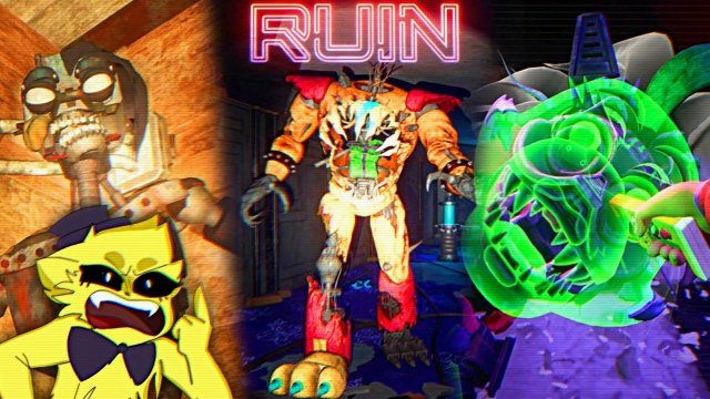 FNAF 9 РУИНЫ ФИНАЛ СЛОМАЛ РОКСИ и ФРЕДДИ без ГОЛОВЫ FNAF Ruin DLC PS5