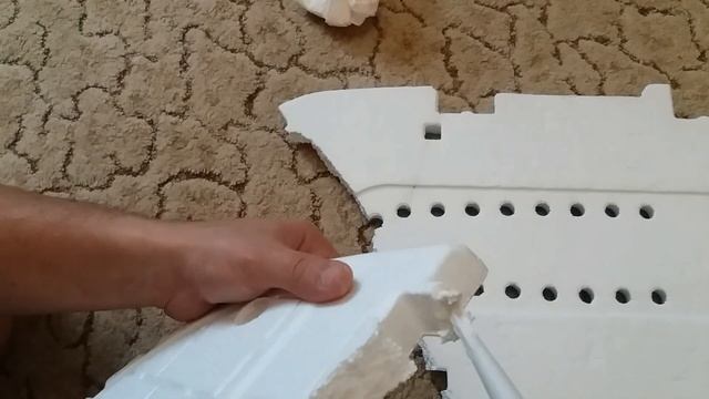 Как склеить пенопласт? Мой первый опыт.