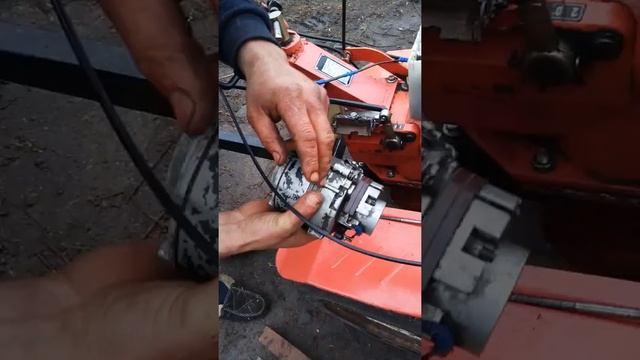 Как сделать свет на бензиновый  мотоблок