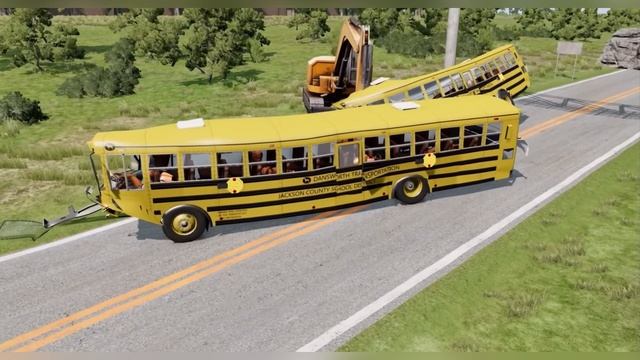 Шокирующие Аварии ? BeamNG