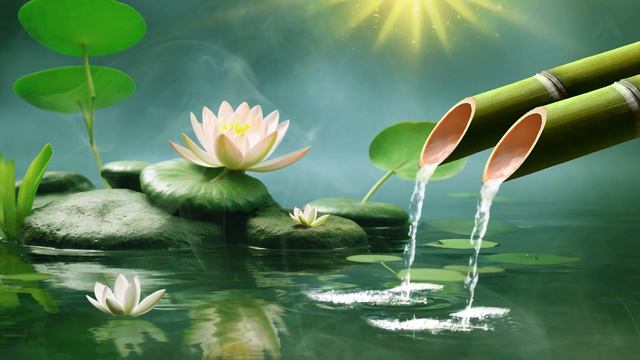 Soothing Relaxation - Relaxing Piano Music, Water sounds, Relaxing music, Sleep music, Meditation