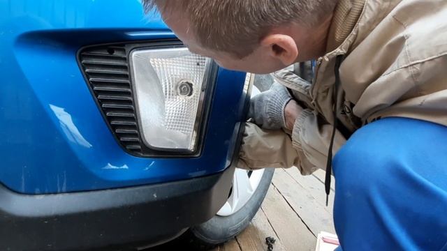 Меняем лампочку на Hyundai Creta