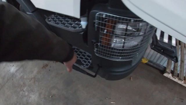 Процедура подьема кабины на Скании 6 серии.