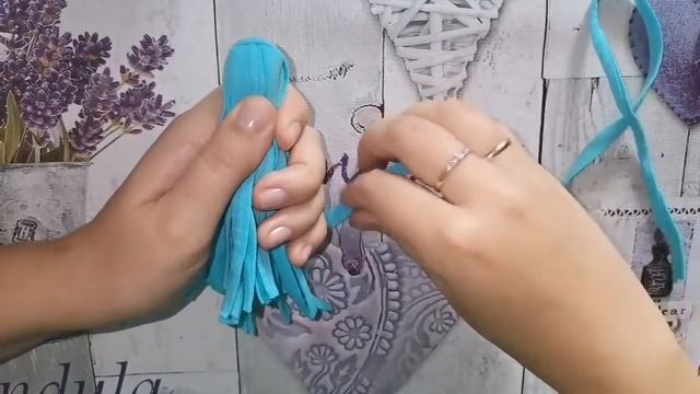 Идеальная кисточка из трикотажной пряжи / Секреты создания кистей