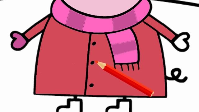 Peppa Pig Christmas Coloring Book Pages Kids Fun Art Coloring Videos For Kids
