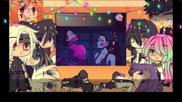 //реакция Хашир на Танджиро и Незуко//гача //с новым годом //(Асагири_рико)