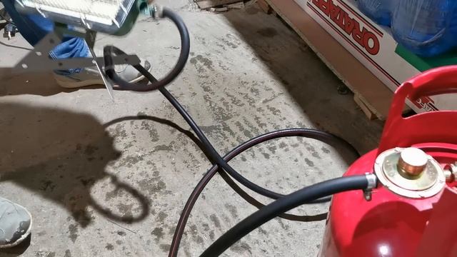 Обогреватель газовый инфракрасный ГИИ - Бюджетное отопление гаража зимой газом, своими руками.