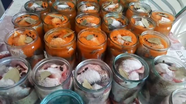 Консервы из речной рыбы (сорожка)