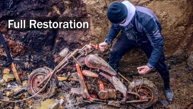 Восстановление мотоциклетного Чоппера — полный процесс