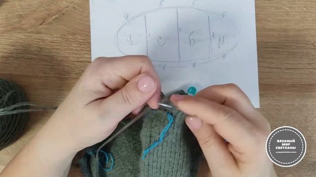 Перчатки спицами, простые перчатки спицами лицевой гладью , перчатки из кашемира, описание