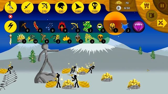 ГОЛОДНЫЕ ЗОМБИ ПРОТИВ СТИКМЕНА ВОБЛЕРИКУСА! Stick war legacy