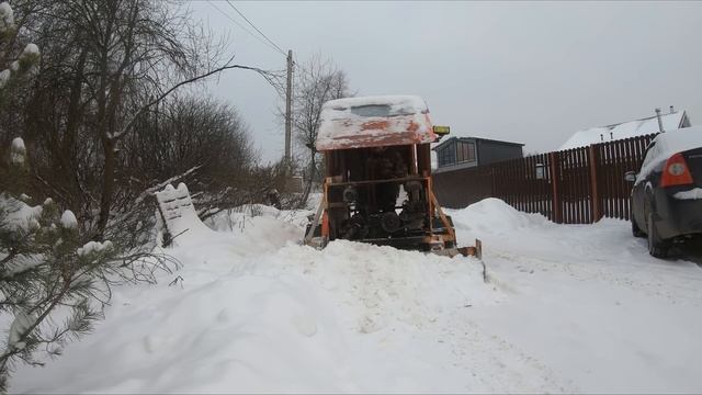 КУПИЛ САМОДЕЛЬНЫЙ ГУСЕНИЧНЫЙ ТРАКТОР