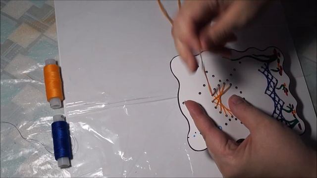 2 класс технология. Изонить Золотая рыбка