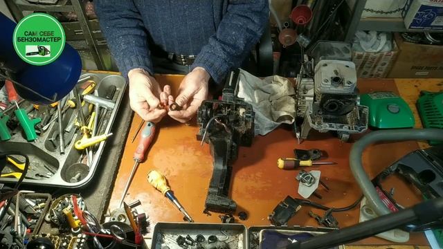 Пропадает искра на бензопиле.