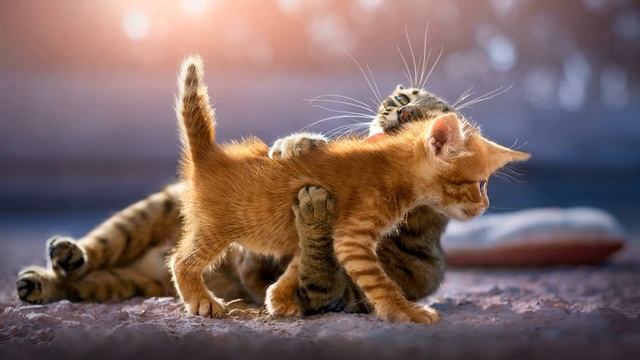 Мяуканье котят (Звуки мяуканья маленьких котят | Микс) | (5 Минут)