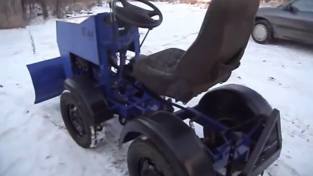 #Самодельный минитрактор 4х4 переломка / Проект закончен