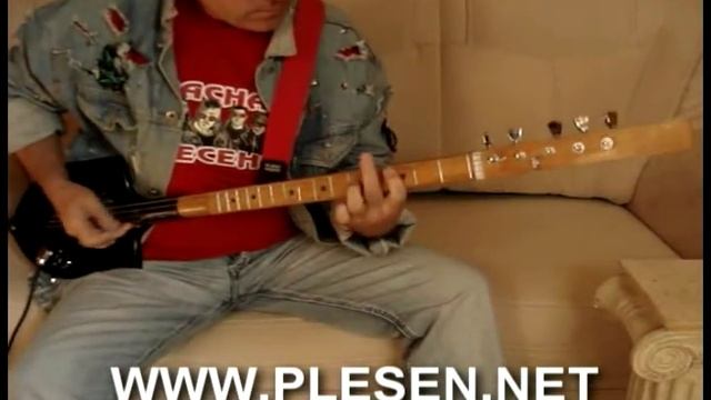 Первая в мире электрогитара сделанная из лопаты гитара Яцыны Павла, Красная Плесень (Гитара-лопата)