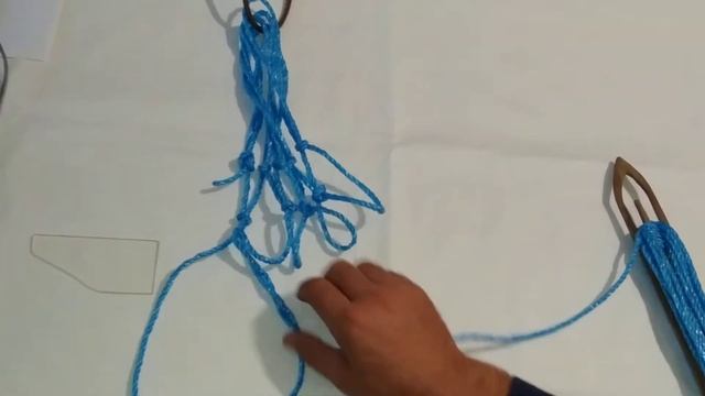 КАК ВЯЗАТЬ СЕТКУ 1-Й СПОСОБ