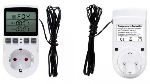 Цифровой регулятор температуры с таймером WHDZ Digital temperature controller with timer