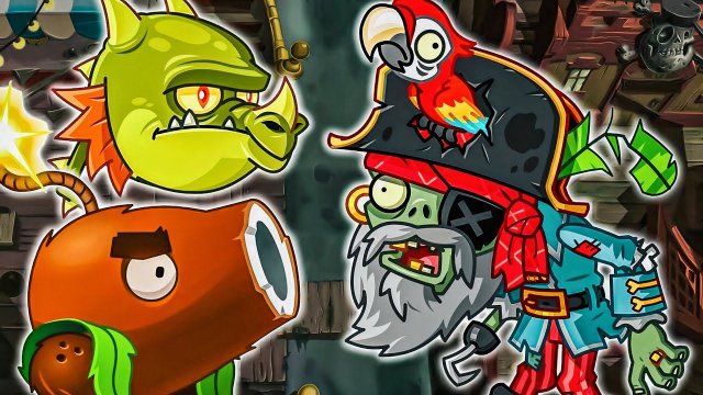 «Plants Vs. Zombies 2» в двух словах #2 (Пиратские Моря)