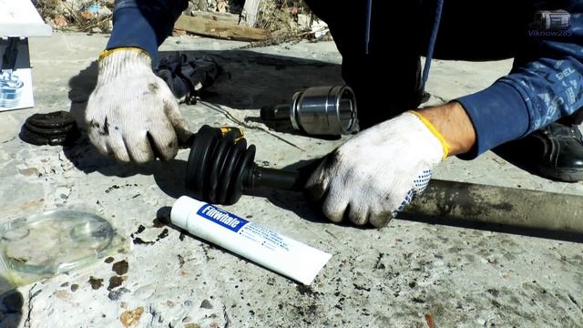 Замена внутренней гранаты (внутреннего шруса) ваз 2114