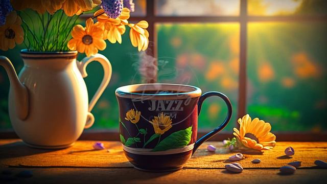 Good Mood Jazz ☕ Sweet Morning Coffee Jazz and Bossa Nova Piano for Energy the day