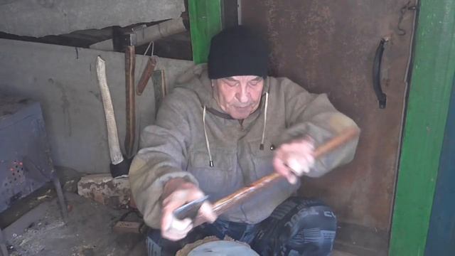 Как точить топор с заточкой на одну сторону, под правую или левую руку Таёжная  Обитель Абоимова Н.И