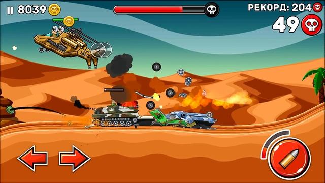 ФЕНИКС ОГНЕМЕТ HILLS of STEEL #4 Сумасшедшие танки мульт ИГРА tanks BATTLE video GAME