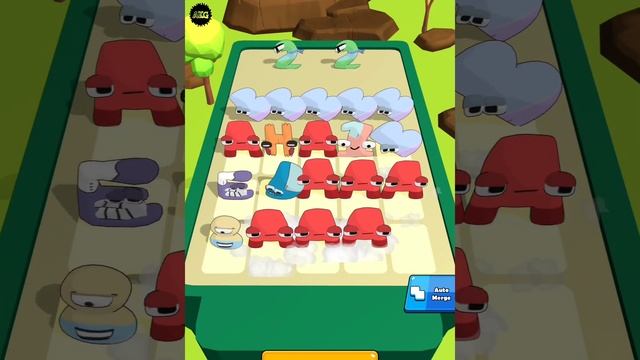 MAX LEVEL in Merge Alphabet: Fusion Rainbow Game
