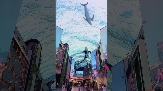 Спецэффекты в торговом центре